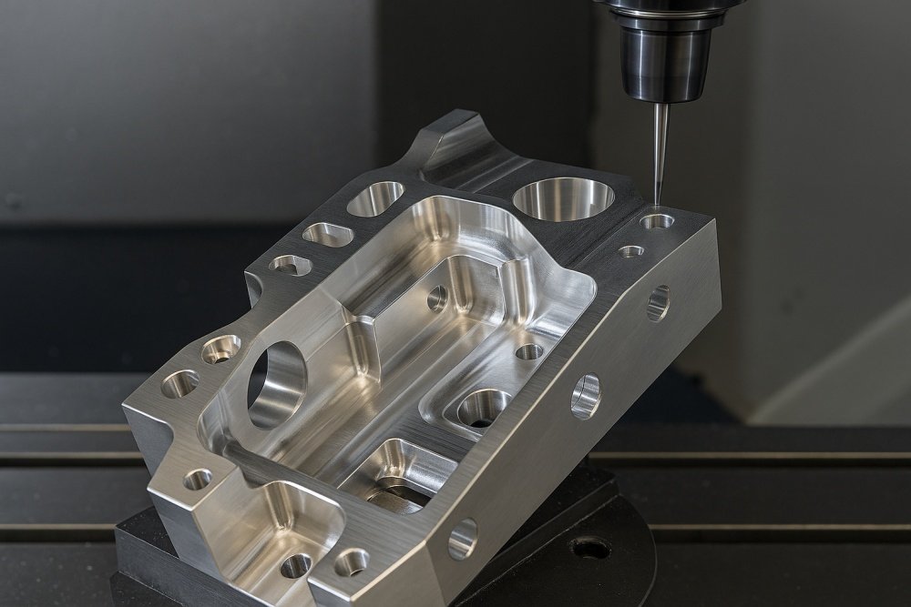 CNC machining for CNC machined aluminum part