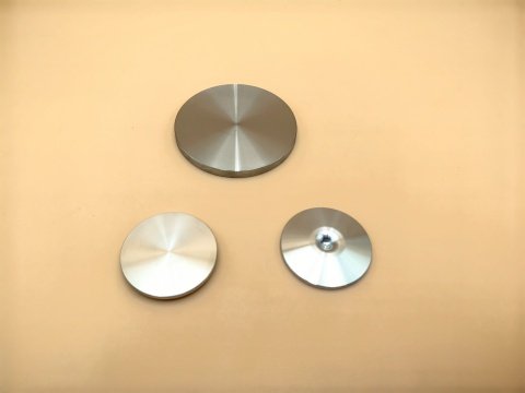 cnc machined audio parts aluminum discs and bases