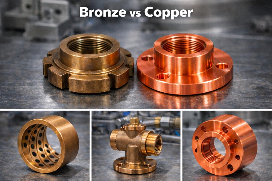 Bronze vs Copper: Key Differences for Durable Manufacturing Applications