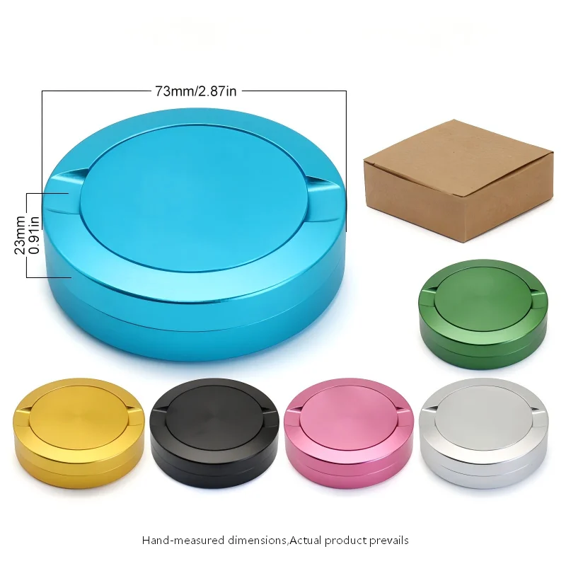 Snus Can: Custom CNC Machined Metal Container for Nicotine Pouches